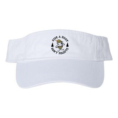 Give A Hoot DonT Pollute Earth Day Visor