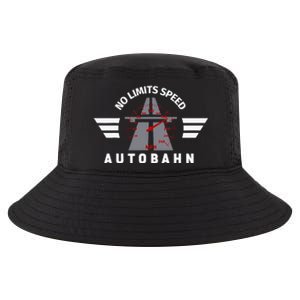 German Autobahn Highway No Speed Limit Racing Cool Comfort Performance Bucket Hat