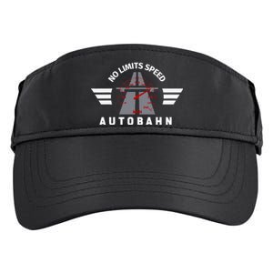 German Autobahn Highway No Speed Limit Racing Adult Drive Performance Visor