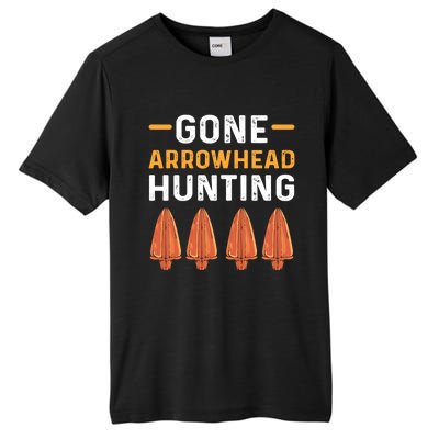 Gone Arrowhead Hunting Arrowhead Collecting Gift Tall Fusion ChromaSoft Performance T-Shirt