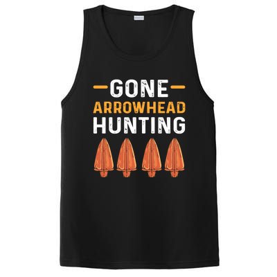 Gone Arrowhead Hunting Arrowhead Collecting Gift PosiCharge Competitor Tank