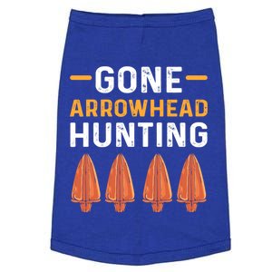 Gone Arrowhead Hunting Arrowhead Collecting Gift Doggie Tank