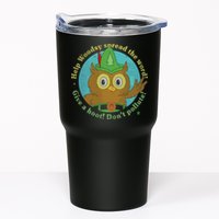 Give A Hoot Distressed And Faded Owl Tumbler