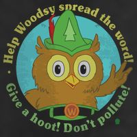 Give A Hoot Distressed And Faded Owl Microfiber Hand Towel