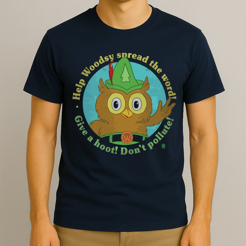 Give A Hoot Distressed And Faded Owl T-Shirt