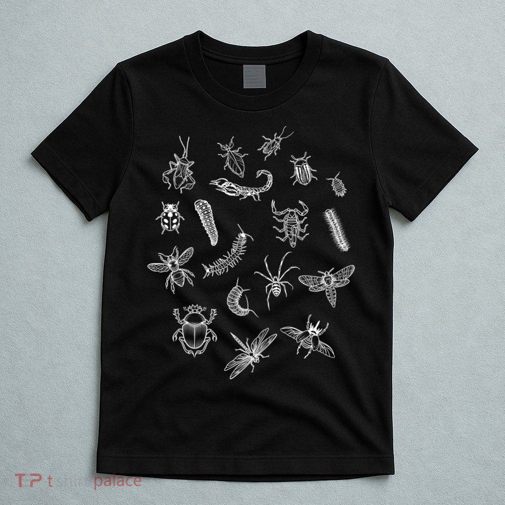 Goblincore Aesthetic Insects Entomology Bugs T-Shirt
