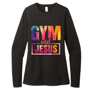 Gym And Jesus Womens CVC Long Sleeve Shirt