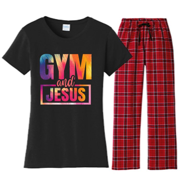 Gym And Jesus Women's Flannel Pajama Set