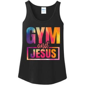 Gym And Jesus Ladies Essential Tank