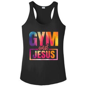 Gym And Jesus Ladies PosiCharge Competitor Racerback Tank