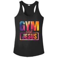 Gym And Jesus Ladies PosiCharge Competitor Racerback Tank