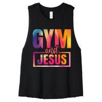 Gym And Jesus Women's Racerback Cropped Tank