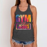 Gym And Jesus Women's Knotted Racerback Tank