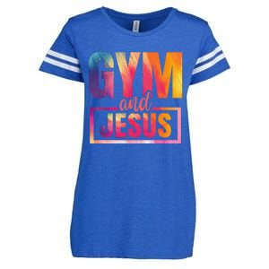 Gym And Jesus Enza Ladies Jersey Football T-Shirt