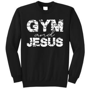 Gym And Jesus Sweatshirt