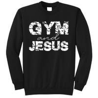 Gym And Jesus Sweatshirt