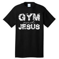 Gym And Jesus Tall T-Shirt