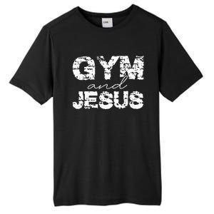 Gym And Jesus Tall Fusion ChromaSoft Performance T-Shirt