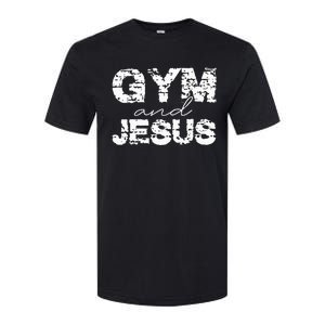 Gym And Jesus Softstyle CVC T-Shirt