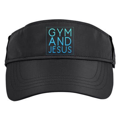 Gym And Jesus Christian Weightlifting Gym Adult Drive Performance Visor