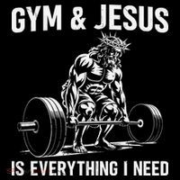 Gym And Jesus Christian Weight Lifting Sustainable Bucket Hat