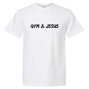 Gym And Jesus Garment-Dyed Heavyweight T-Shirt