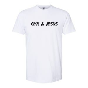 Gym And Jesus Softstyle CVC T-Shirt