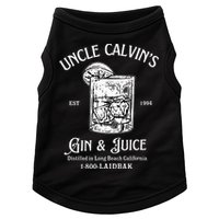 Gin And Juice Est 1994 Distilled In Long Beach California Doggie Tank
