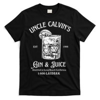 Gin And Juice Est 1994 Distilled In Long Beach California T-Shirt