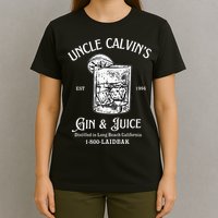 Gin And Juice Est 1994 Distilled In Long Beach California T-Shirt