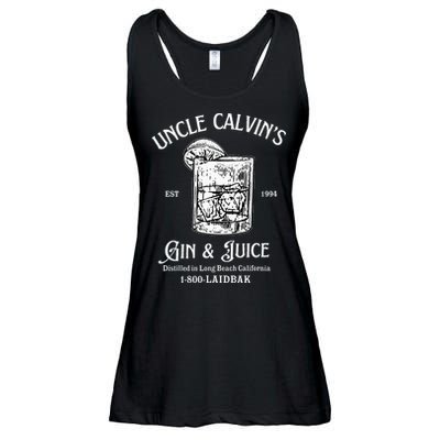 Gin And Juice Est 1994 Distilled In Long Beach California Ladies Essential Flowy Tank