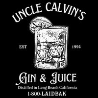 Gin And Juice Est 1994 Distilled In Long Beach California 16 in Basic Backpack
