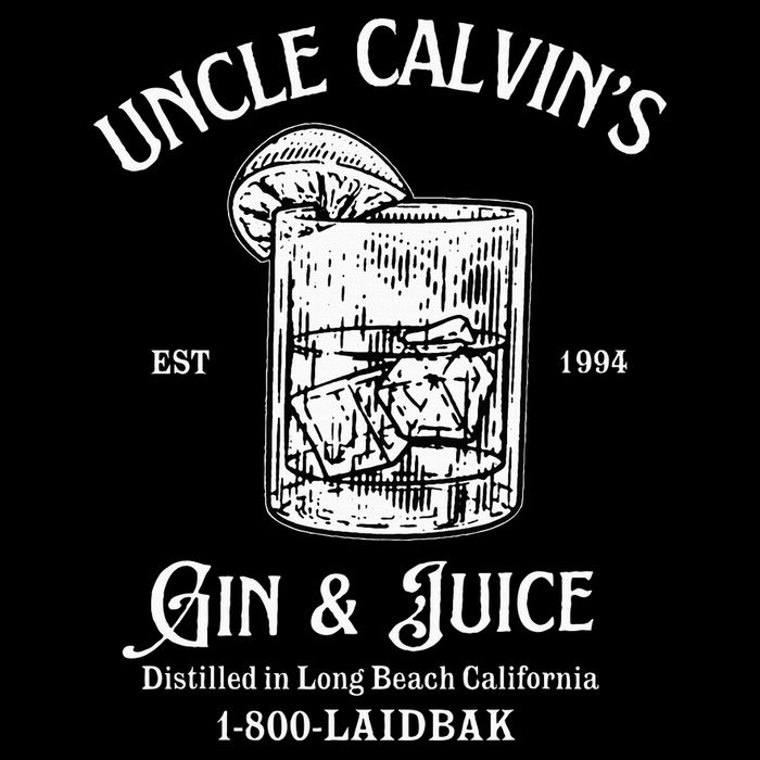 Gin And Juice Est 1994 Distilled In Long Beach California 16 in Basic Backpack
