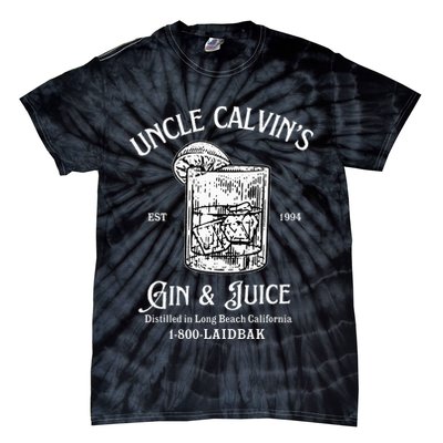 Gin And Juice Est 1994 Distilled In Long Beach California Tie-Dye T-Shirt