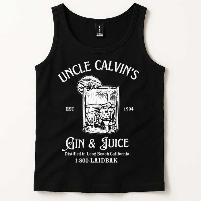 Gin And Juice Est 1994 Distilled In Long Beach California Tank Top