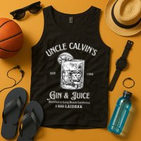 Gin And Juice Est 1994 Distilled In Long Beach California Tank Top