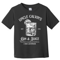 Gin And Juice Est 1994 Distilled In Long Beach California Toddler T-Shirt