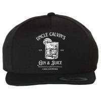 Gin And Juice Est 1994 Distilled In Long Beach California Wool Snapback Cap