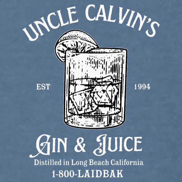 Gin And Juice Est 1994 Distilled In Long Beach California Garment-Dyed Sweatshirt