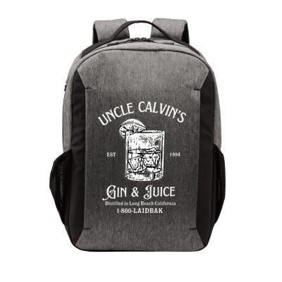 Gin And Juice Est 1994 Distilled In Long Beach California Vector Backpack