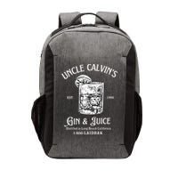 Gin And Juice Est 1994 Distilled In Long Beach California Vector Backpack