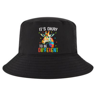 Giraffe Acceptance kid boy girl Its Ok To Be Different Cool Comfort Performance Bucket Hat
