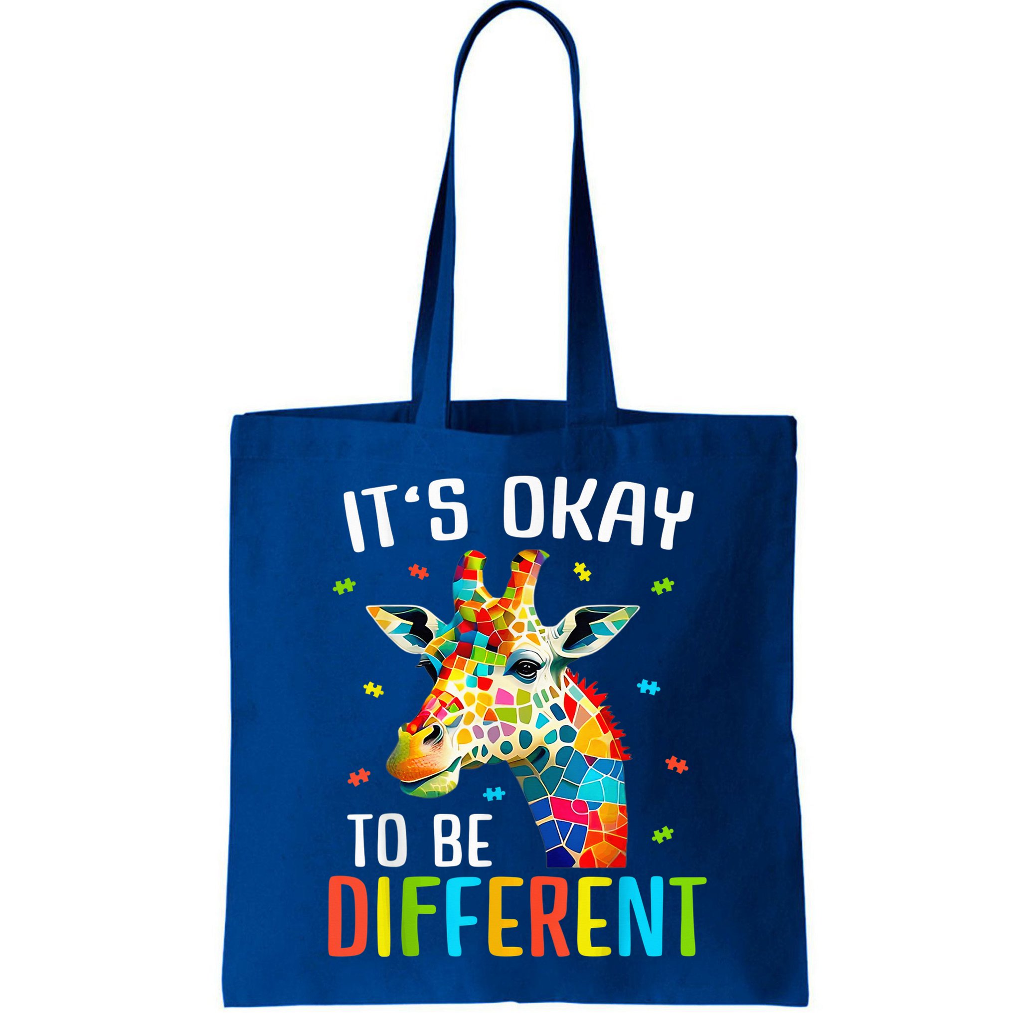 Giraffe Acceptance kid boy girl Its Ok To Be Different Bag