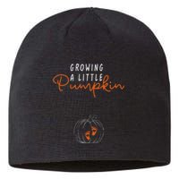 Growing A Little Pumpkin Pregnancy Announcement Thanksgiving Sustainable Beanie