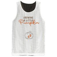 Growing A Little Pumpkin Fall Maternity Thanksgiving Baby Mesh Reversible Basketball Jersey Tank