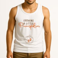 Growing A Little Pumpkin Fall Maternity Thanksgiving Baby Tank Top