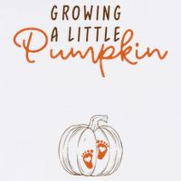 Growing A Little Pumpkin Fall Maternity Thanksgiving Baby Tank Top