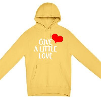 Give A Little Love Premium Pullover Hoodie