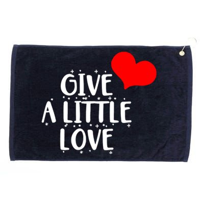 Give A Little Love Grommeted Golf Towel