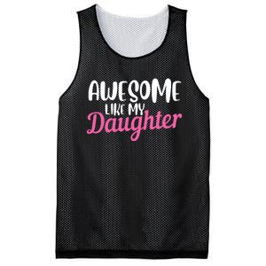 Gagglegifts Awesome Like My Daughter Mesh Reversible Basketball Jersey Tank